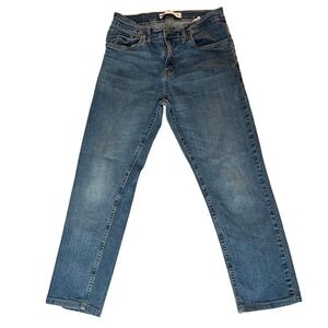 Levi's 502 Regular Taper Jeans Medium Wash Denim Womens 28